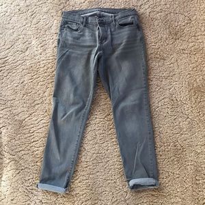 Gray old navy curvy cropped